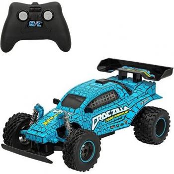 New Bright 46803 - Coche RC 1:16 Croc-Zilla USB - Azul