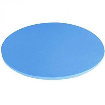 TAPIZ CIRCULAR 100 X 6CM UNICA - Softee Tapete Flotante Circular Azul