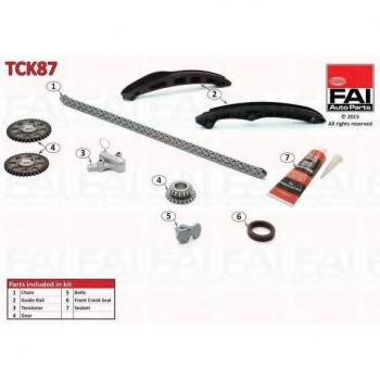 Kit de cadena de distribución FAI TCK87 con componentes premium