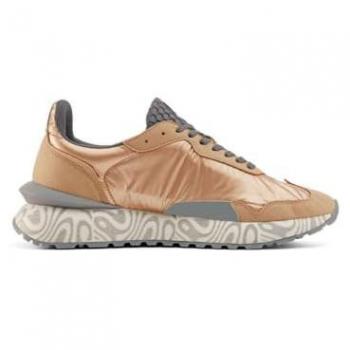 Duuo Sensei Moon Men's Lace-Up Sneakers Light Brown 37