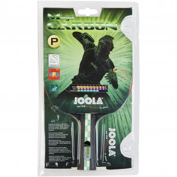 Joola - Pala de tenis de mesa Mega Carbon Joola, tipo: pala de tenis de mesa, características: construcción en carbono, diseño ligero y rápido, mango ergonómico, superficie con alta adherencia para un mejor control y efecto