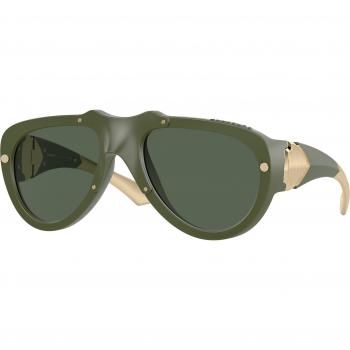 Burberry BE4433U 413871 Unisex Pilot Sunglasses Green