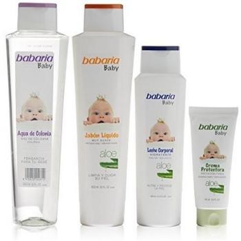 Macuto Babaria Baby 600ml eau de toilette + jabón + crema + leche corporal