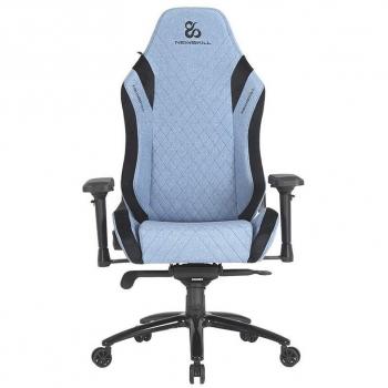 Silla Gaming Newskill Neith Zephyr Azul con Diseño Ergonómico y Tela Transpirable