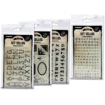 SET SELLOS TRANSPARENTES DECORACION SCRAPBOOKING