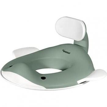 Asiento de inodoro infantil ballena pistacho - KINDSGUT - diseño amigable, plástico, unisex