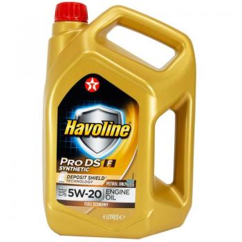 Aceite de motor TEXACO 5W-20 para FORD, FIAT y HYUNDAI - Capacidad: 4L