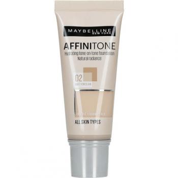 Maybelline Affinitone Foundation 02 Light Porcelain 30 ml