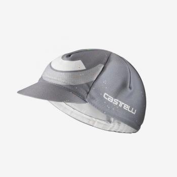 Gorra de Ciclismo Castelli R-A/D Multicolor Gris Unisize