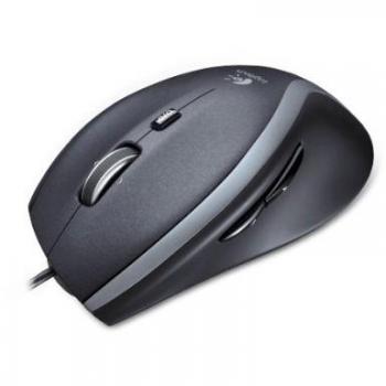Logitech M500 - Ratón láser con cable, color negro