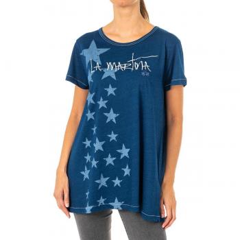Camiseta Manga Corta y Cuello Redondo LWR304 Mujer La Martina