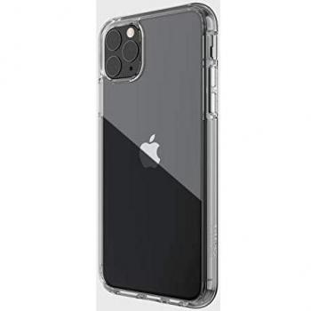 X-Doria Estuche de Vidrio Defense 360x para iPhone 11 Pro MAX, Cobertura Frontal y Posterior Completas, Estuche Resistente a Las rayaduras de 2 Piezas, Marco de Goma y Vidrio Templado