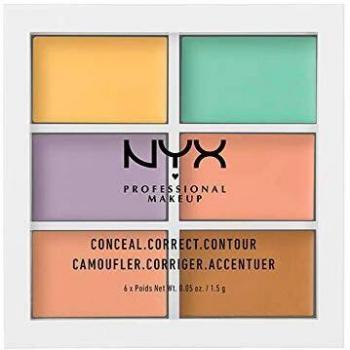 NYX Professional Makeup Color Correcting Palette Shade 04 6 x 1.5 g