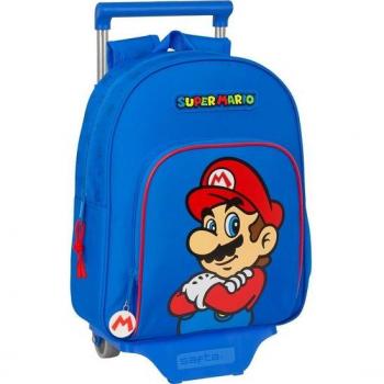 Mochila Infantil con Carro Super Mario Play - Safta