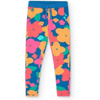 Pantalones de Fleece Florales Boboli