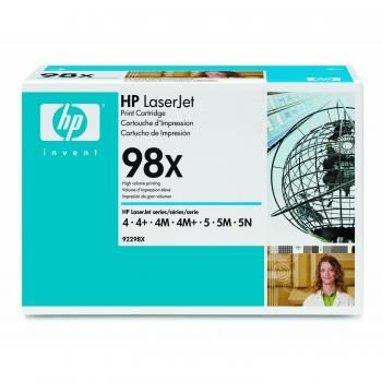 HP 92298X Hewlett Packard laserjet laser toner cartridge black 4 / 4+ / 4M / 4M+ / 5 / 5M / 5N /5Se 98X