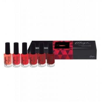 Thuya Kit Esmaltes Deluxe Rojos 6 Unidades Opción A