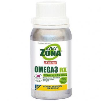 EnerZona Omega 3 RX Aceite de Pescado 48 Cápsulas 1g