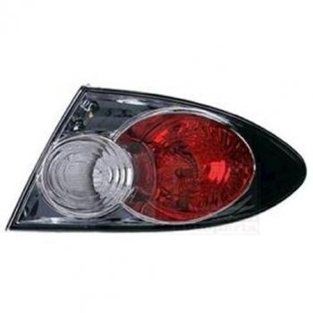 Piloto trasero derecho cromado Van Wezel 2755932 para Mazda 6 (2005-2007) 4 y 5 puertas