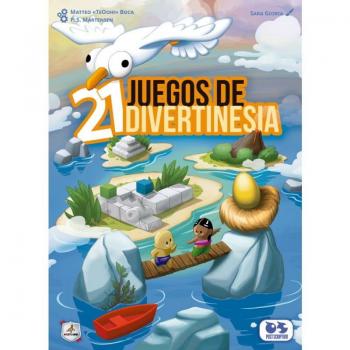 21 Juegos de Divertinesia - Juego de Mesa Portátil en Español de Maldito Games