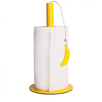 Balvi - Banana Soporte para Papel de Cocina. Admite Rollos de Papel Extra Grandes.