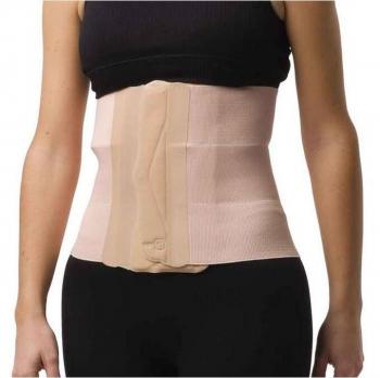 Faja Prim Spine de 3 Bandas, Talla L, Color Beige