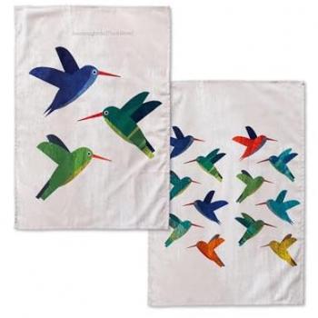 Paño de Cocina Colibri 2 Ud 70x50 cm | 100% Algodón | Calidad 200 Gr X M2