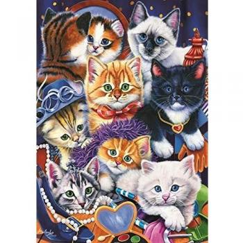 Puzzle Bluebird - Gatitos en el Armario, 1000 Piezas (70087)