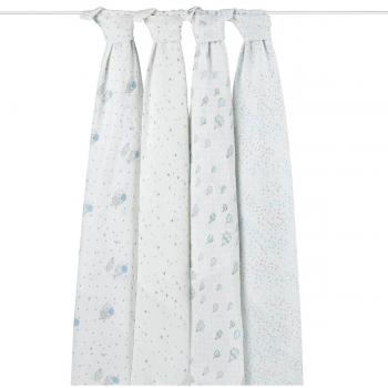 Aden + Anais Night Sky - Pack de cuatro muselinas