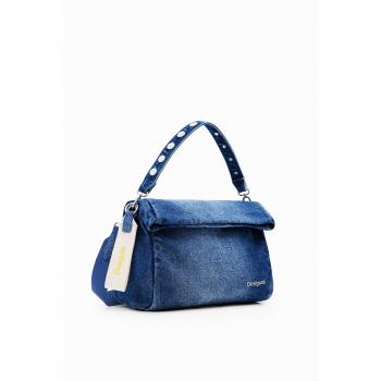 Bandolera M Desigual en denim multiposición Priori Loverty 3.0