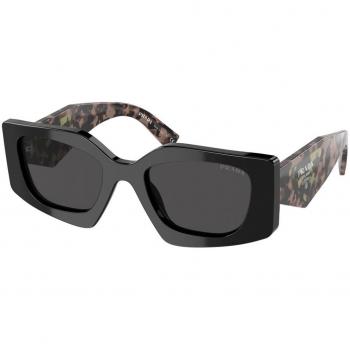 Prada PR 15YSF Asian Fit 1AB5S0 Women’s Sunglasses Black Size 52