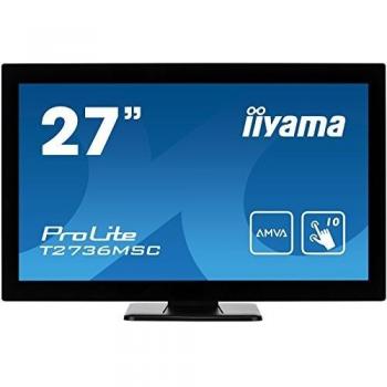 iiyama T2736MSC-B1 Monitor Táctil AMVA LED 68.6 cm, 27 pulgadas, Full-HD Multitáctil Capacitivo de 10 puntos