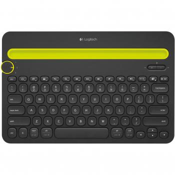 Teclado Bluetooth Logitech K480 Multidispositivo, Color Negro