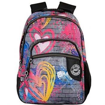 40 Grados Obsidian - Mochila Doble Adaptable a Carro