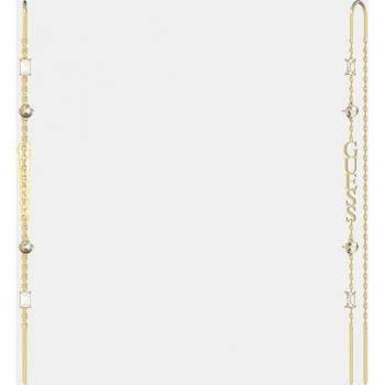 Pendientes Guess Crazy Earrings de acero y cristales