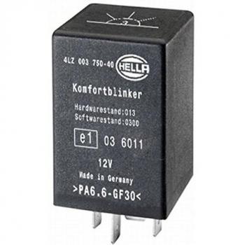 HELLA 4LZ 003 750-401 relé - 12V - 5polos - Número de conexiones: 5 - enchufado - eléctrico