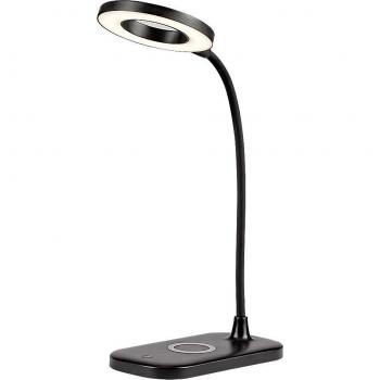 Lámpara Flexo LED Táctil 5W 2700-6000K Negra IP20 Harding Rabalux