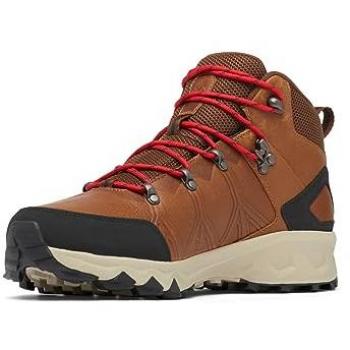 Columbia - Botas de montaña para hombre PEAKFREAK™ II MID OUTDRY™ LEATHER, impermeables, resistentes, color marrón claro, talla 43