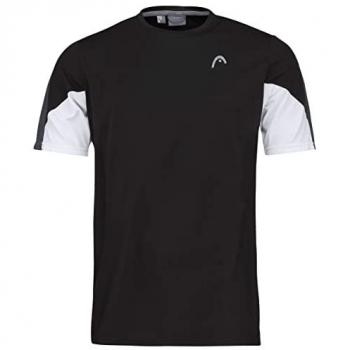 Camiseta Técnica Unisex Head Club 22 Manga Corta Negra 12-152 Años