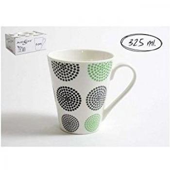 Dropex - Set 6 mug conica 325cc psicodelia 37x26x33 cm