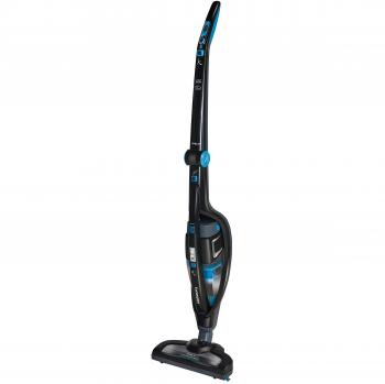 Polti Forzaspira SR 18.5 Aspiradora Escoba, W, 0.4 litros, 80 Decibelios, Aluminio, plástico, Negro y Azul