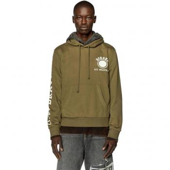 Sudadera Diesel con capucha para hombre - S-GINN-HOOD-K21