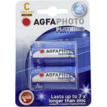 AgfaPhoto LR14 Single-Use Battery Alcalino - Pilas