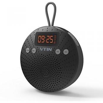 Altavoz Bluetooth de Ducha VicTsing, Impermeable IPX5 Con Radio Despertador