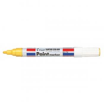 12 Rotuladores permanente Pilot Paint Marker SC-PM amarillo