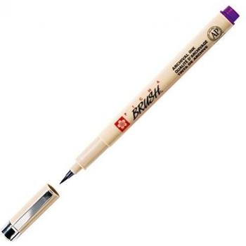 Marcador Pigma Brush Violeta Archival 24