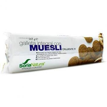 Alecosor Galleta Integral Con Muesli Soria Natural Bolsa Hermética 165G