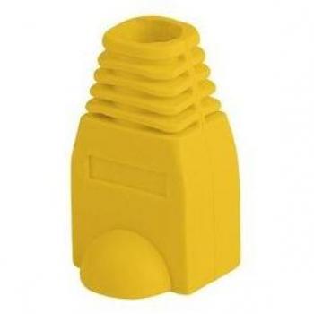 Funda Protectora Lanberg PLB-1000-Y para Conector RJ45 Pack de 100 Unidades Amarillo