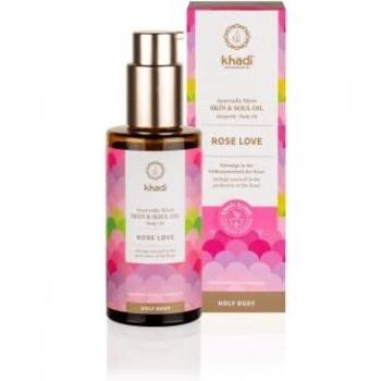 Aceite elixir ayurveda Rosa-regenerante 100 ml.