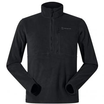Berghaus Men's Prism Polartec Half Zip Fleece Jacket - Black, 2XL